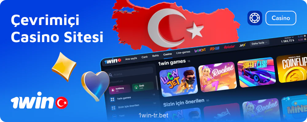Online casino 1win Türkiye